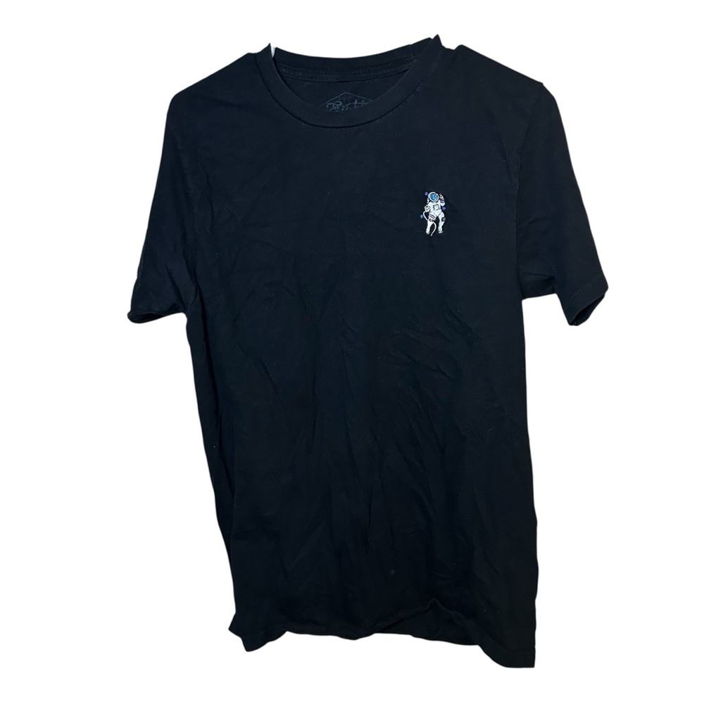 Eighty Eight Black Embroidered Astronaut Tee Large 🏐